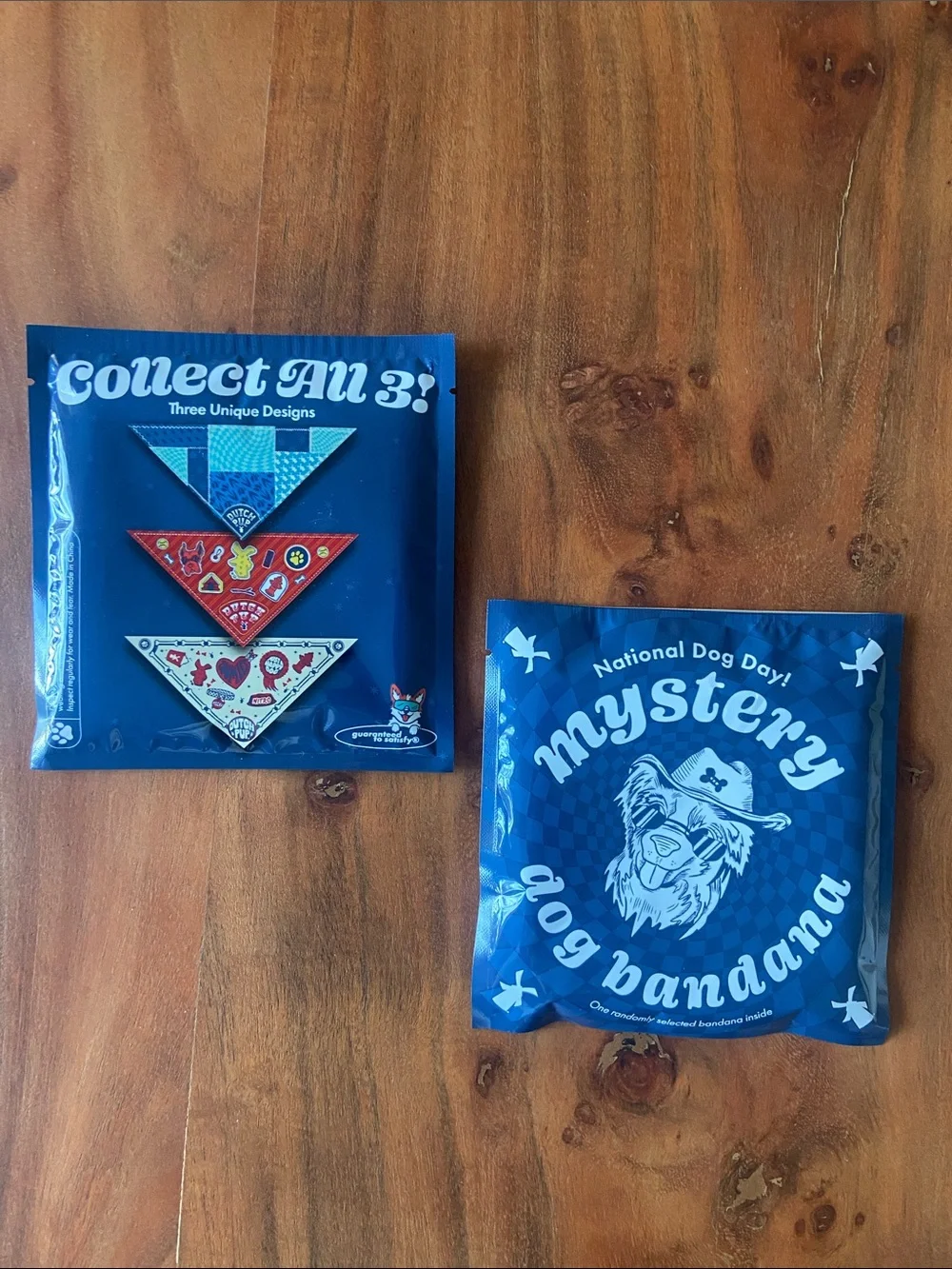 Dutch Bros Mystery Dog Bandanas x 2 National Dog Day 2026 pet accessories OSFM